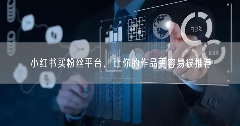 小红书买粉丝平台，让你的作品更容易被推荐